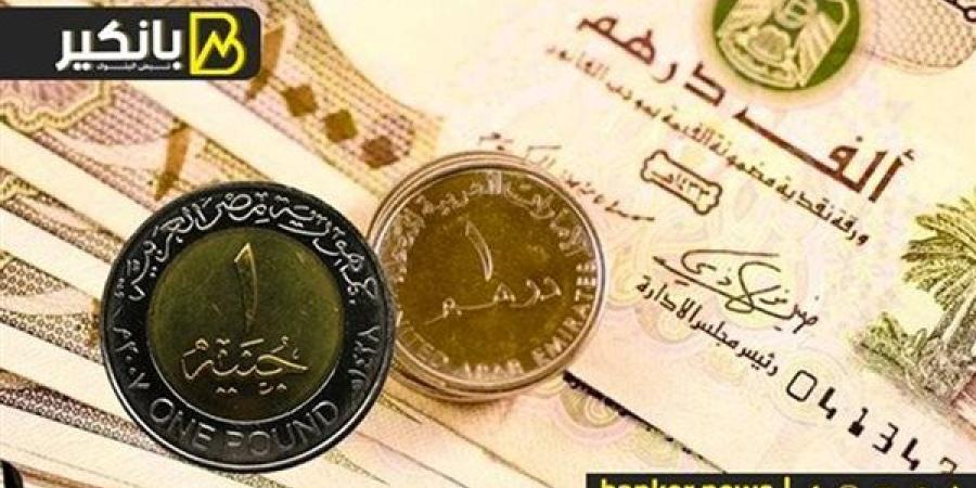 سعر الدرهم الإماراتي أمام الجنيه المصري في تعاملات اليوم الإثنين 21-10-2024